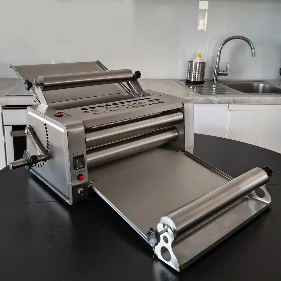 FARINA EXTRA E400/E500 Electric Dough Sheeter with Additional Rolling Pins