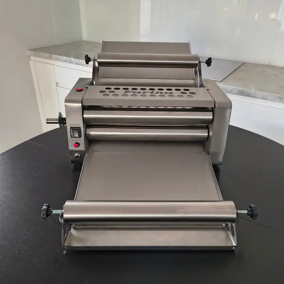 FARINA EXTRA E400/E500 Electric Dough Sheeter with Additional Rolling Pins