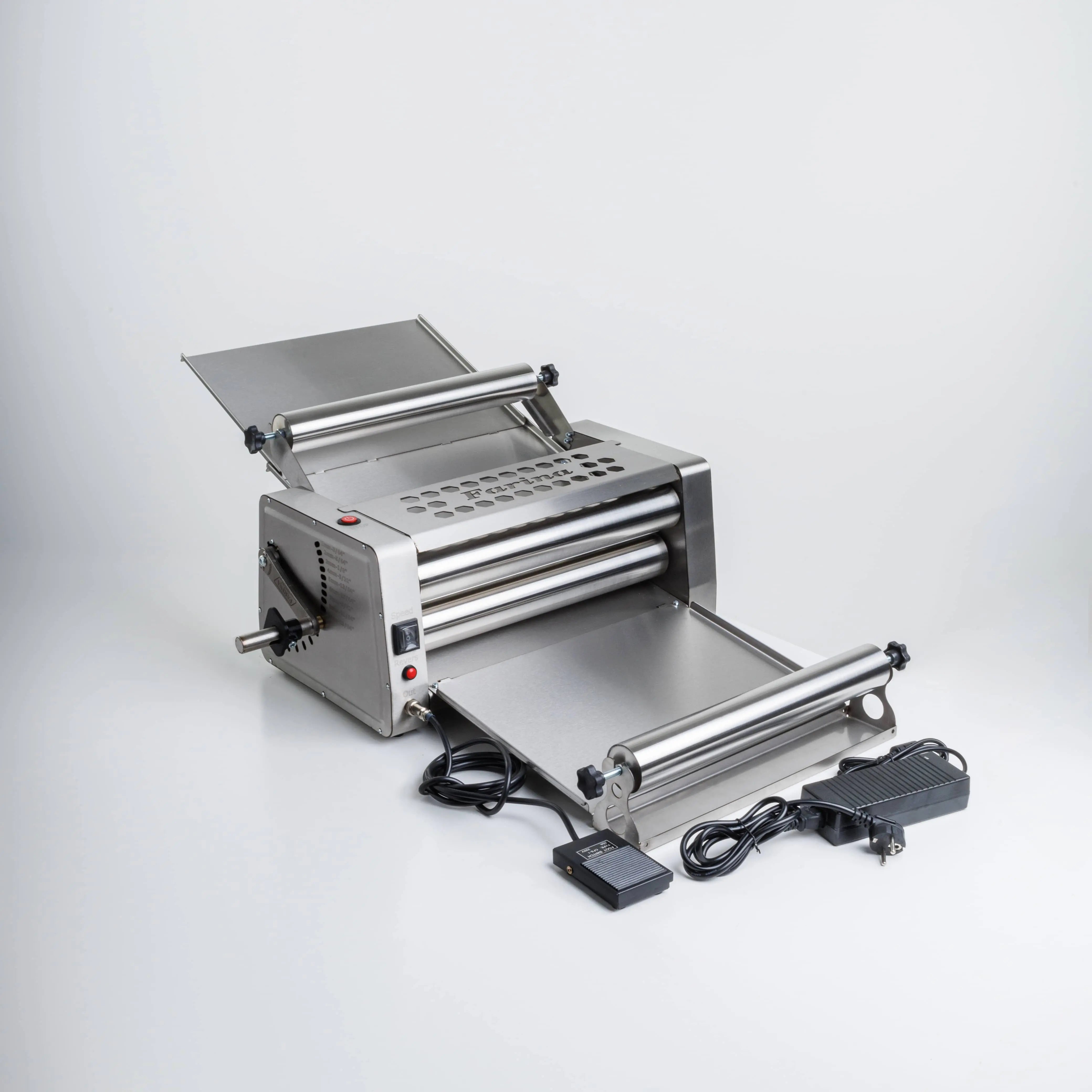 FARINA EXTRA E500 Electric Dough Sheeter 19.5in/50cm with Additional Rolling Pins