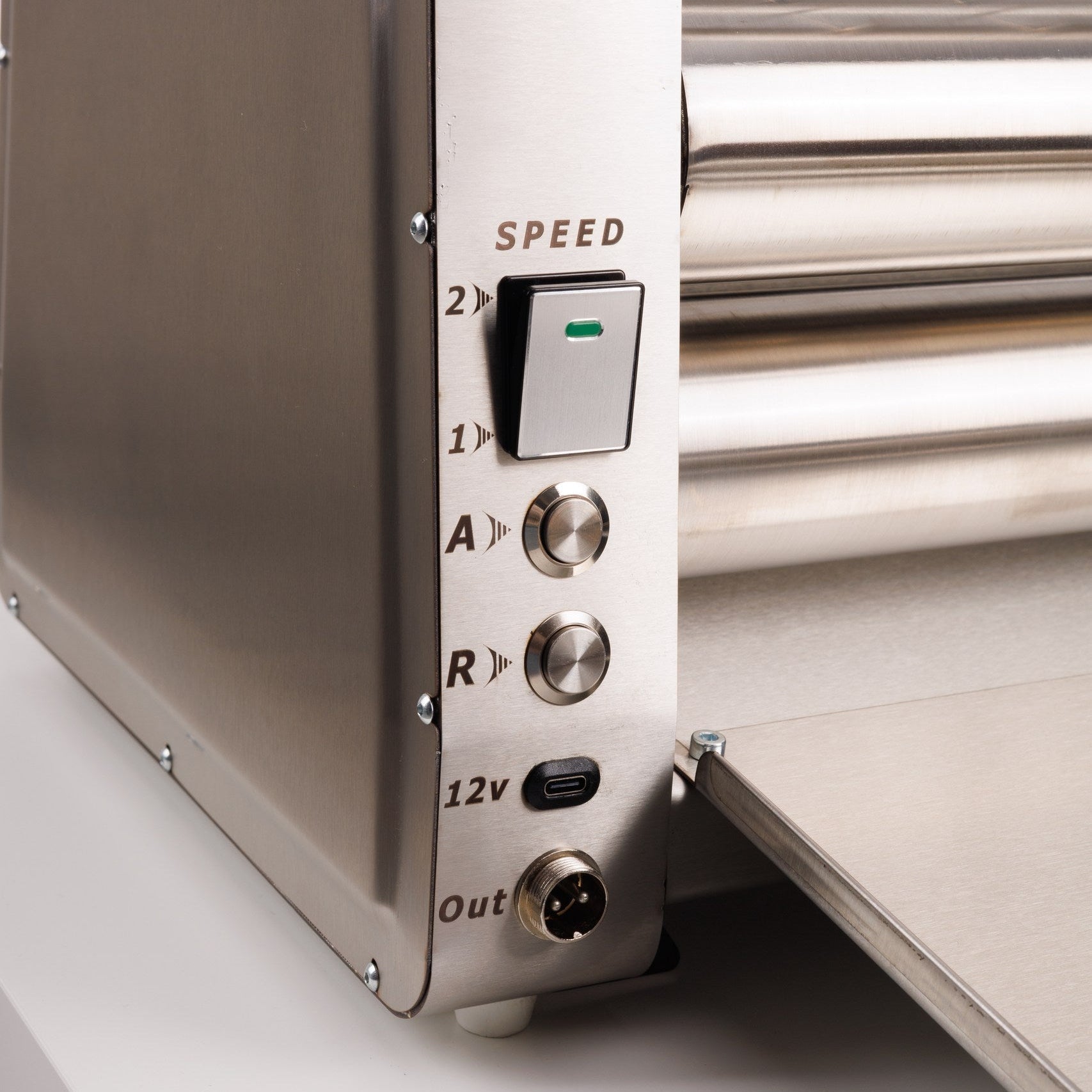 FARINA EXTRA EM400/EM500 Electric Dough Sheeter with Additional Rolling Pins π