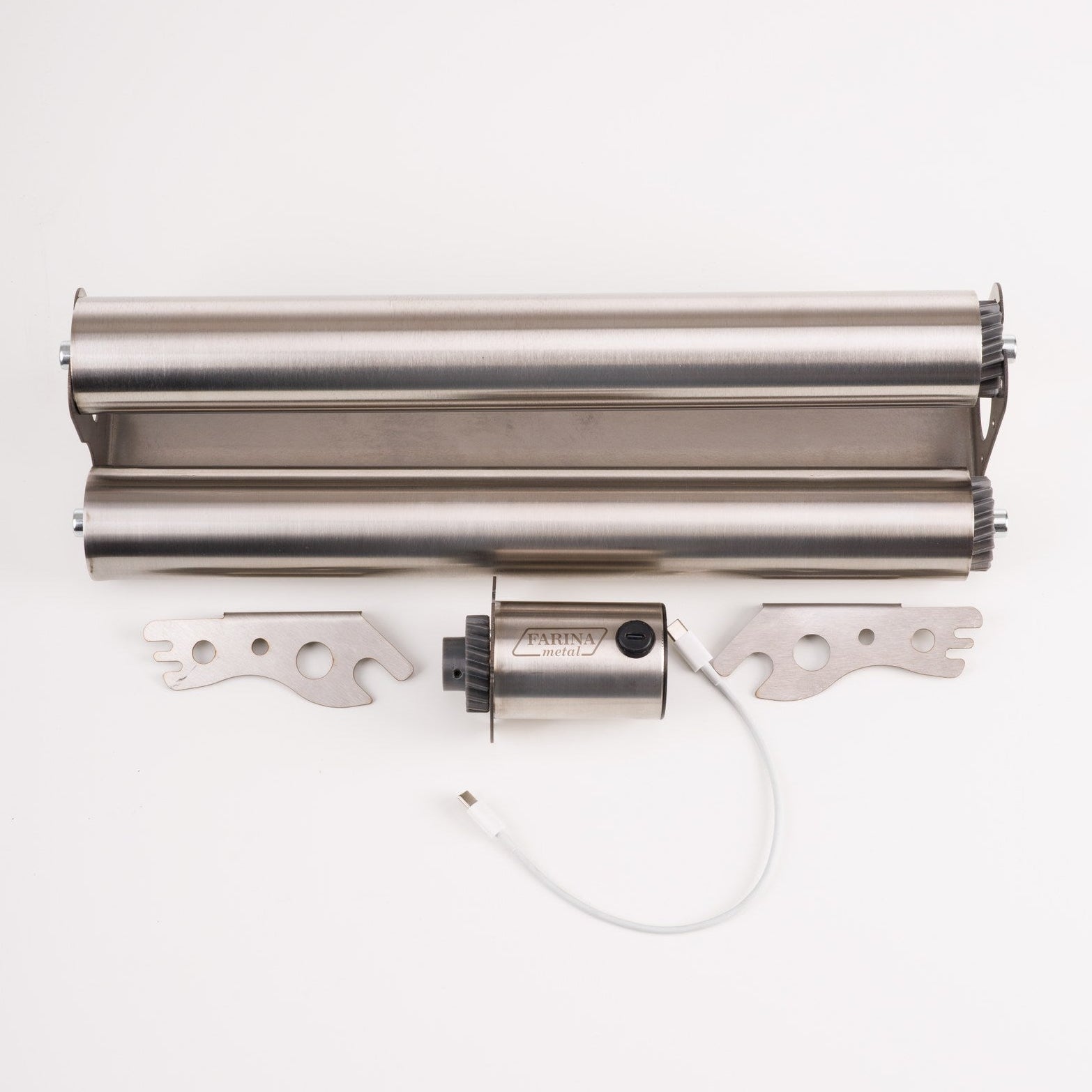 FARINA EXTRA E400/E500 Electric Dough Sheeter with Additional Electric Rolling Pins