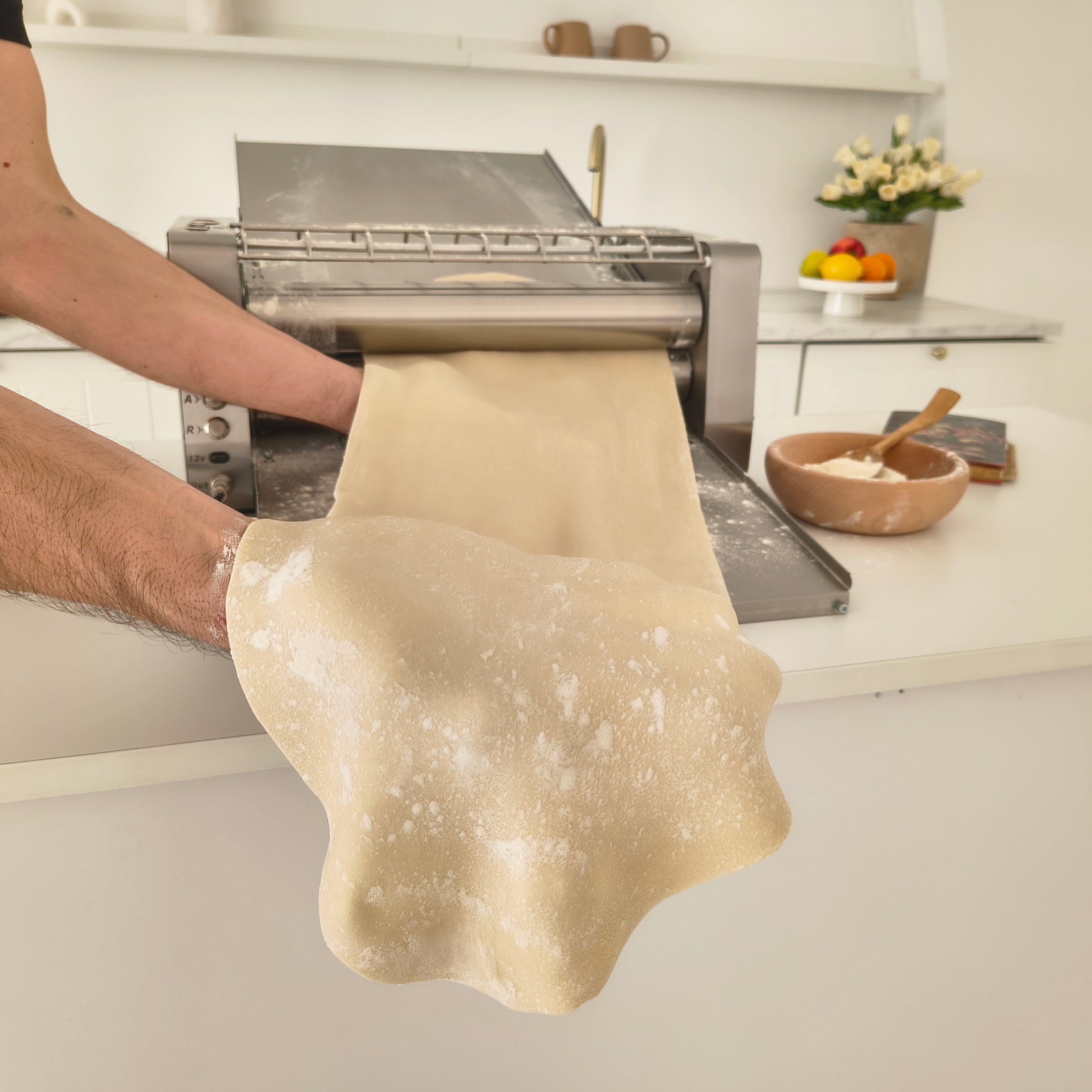 FARINA EXTRA EM400/EM500 Electric Dough Sheeter  with Additional Rolling Pins 🆕